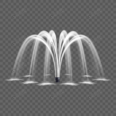 矢量噴泉元素素材ai格式_設(shè)計素材免費下載_VRF高清圖片401165438